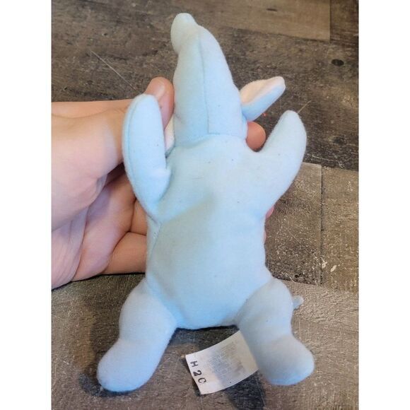 Beanie Baby 1993 as is Blue Elephant plush stuffed animal toy figure - Picture 3 of 5